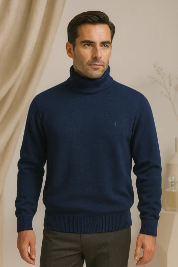 پلیور ساده پولو یقه اسکی